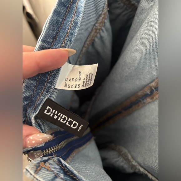 H&M | Viral Sold Out Denim Open-Back Dress | Size XL - Picture 7 of 7